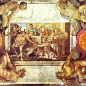 Miguel Angel Sacrifico de Noe