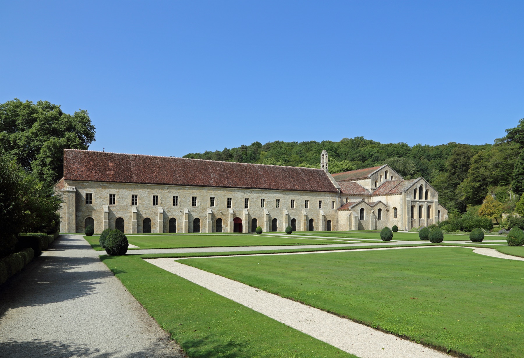 Abadia cisterciense de Fontenay, en Borgona