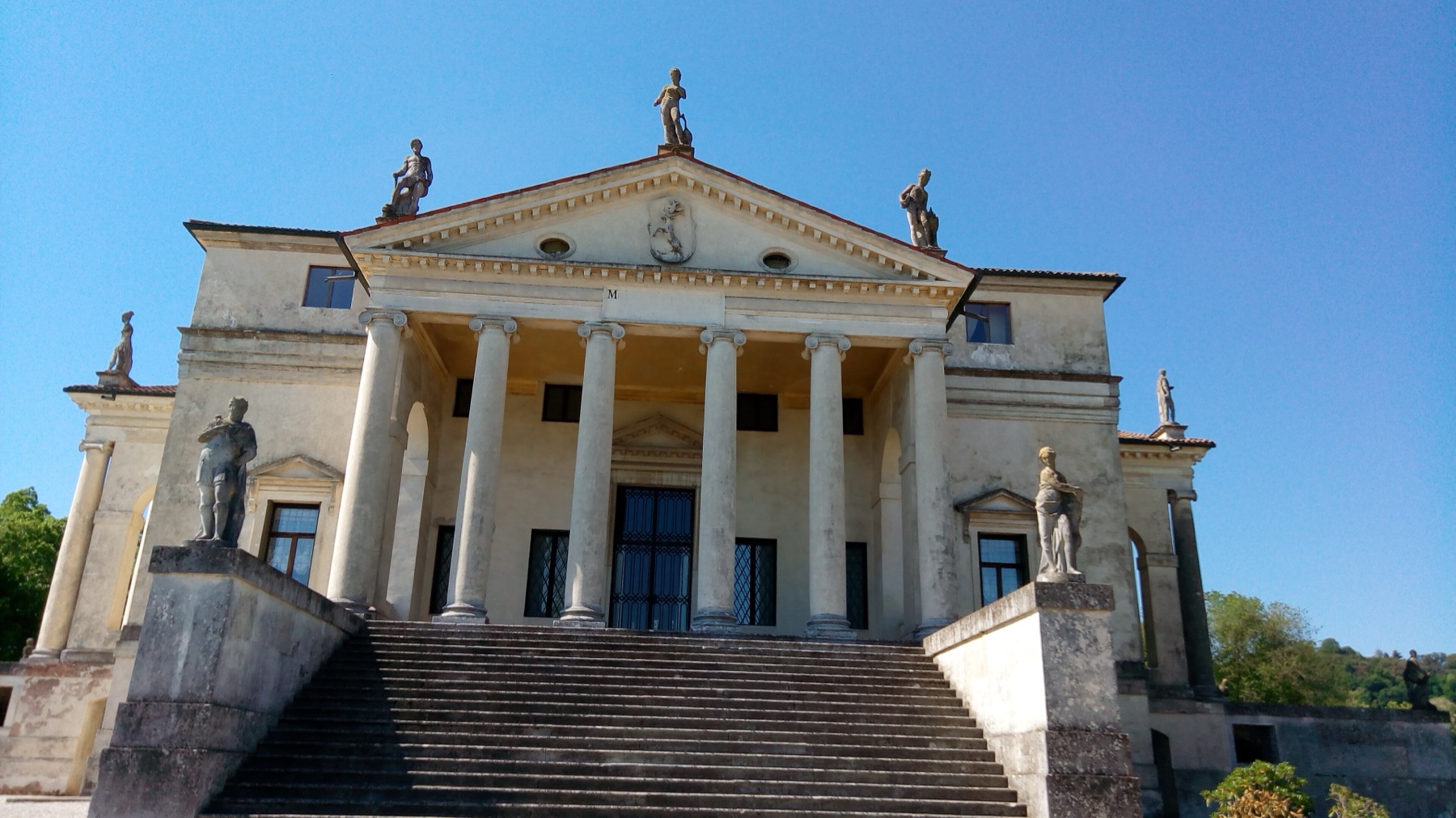 Villa La Rotonda de Palladio, en Vicenza